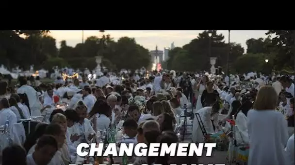 Le Dîner en blanc ne s'est pas du tout déroulé comme prévu