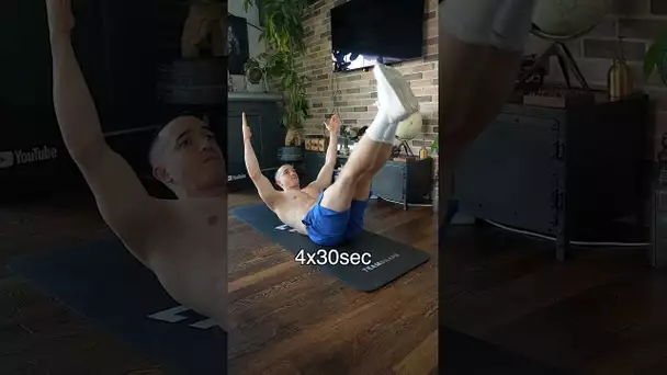 My quick and effective abs routine !! 🔥🔥