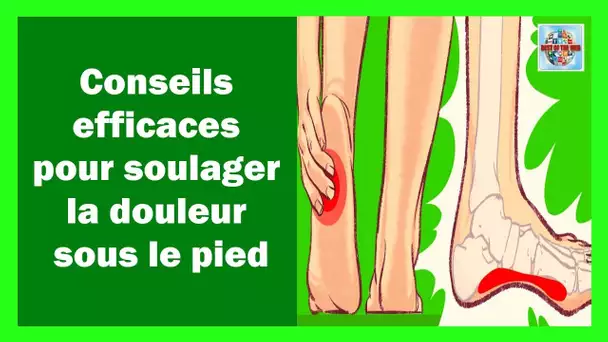 Douleur talon | Conseils efficaces pour soulager la douleur sous le pied