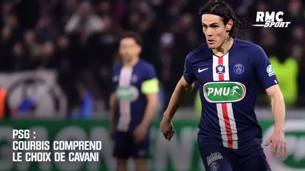 PSG : Courbis comprend le choix de Cavani