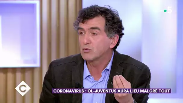 Coronavirus : "On va entrer dans une période difficile" - C à Vous - 26/02/2020