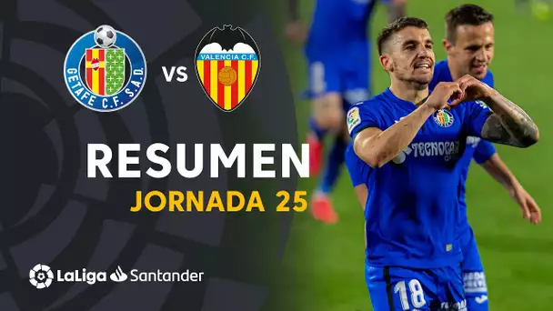 Resumen de Getafe CF vs Valencia CF (3-0)