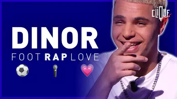 Dinor, 3 carrières : footballeur, rappeur, loveur - Clique Talk