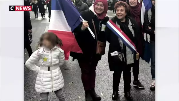 Marche contre l'islamophobie : la photo d'une enfant portant une étoile jaune suscite l'indignation