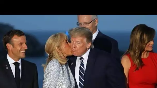 Brigitte et Emmanuel Macron, retrouvailles sous tensions avec Donald Trump