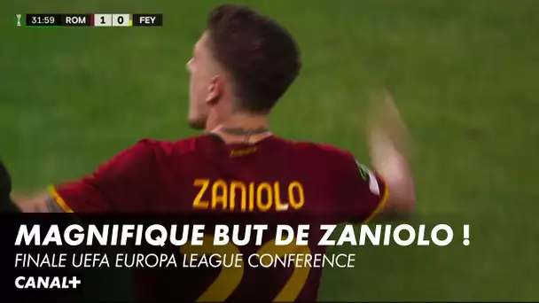 Nicolò Zaniolo ouvre le score pour la Roma ! - Finale UEFA Europa League Conference
