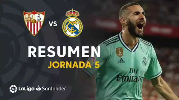 Resumen de Sevilla FC vs Real Madrid (0-1)