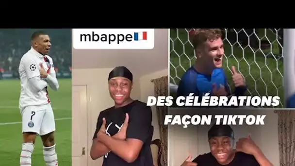 Il imite les célébrations des footballeurs et cartonne sur TikTok