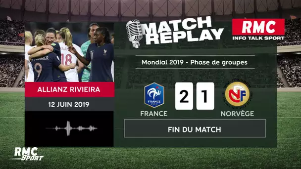 France – Norvège (2-1) : Le Goal Replay avec les commentaires RMC Sport