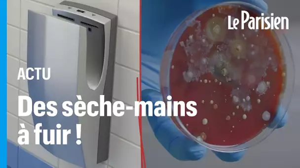 Les sèche-mains, de véritables nids à bactéries ?