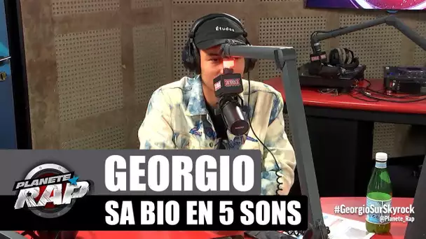 La bio de Georgio en 5 sons #PlanèteRap
