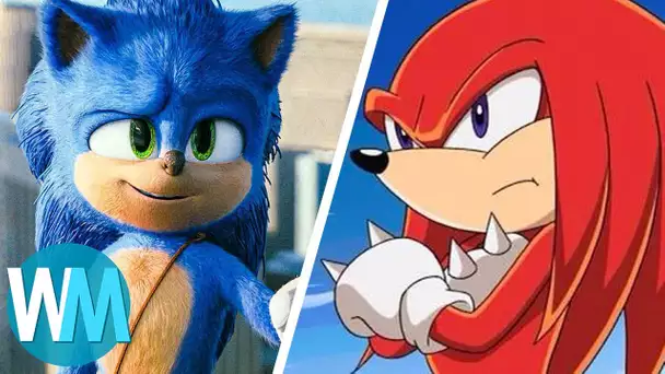 TOP 10 des EASTER EGGS dans SONIC LE FILM !