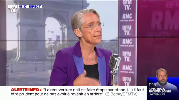 Télétravail: Elisabeth Borne est "convaincue que cela restera dans les mœurs"