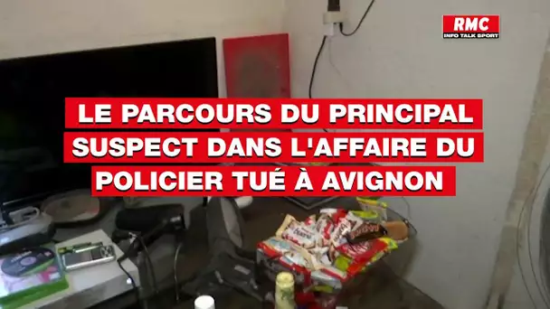Le parcours du principal suspect dans l'affaire du policier tué à Avignon