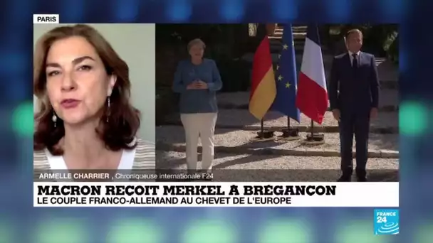 Angela Merkel est arrivée au fort de Brégançon
