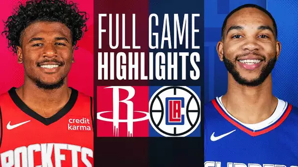 ROCKETS at CLIPPERS | FULL GAME HIGHLIGHTS | April 14, 2024