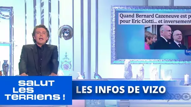 Jarry mort de rire pendant les infos de Vizo -14/10 - Salut les Terriens