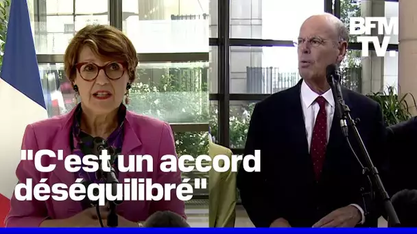 Droits de douane américains: le debrief des ministres français après une réunion de crise à Bercy