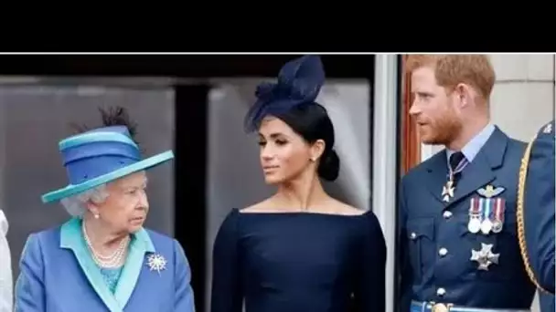 Meghan Markle et le prince Harry restent silencieux alors que la reine célèbre ses 70 ans sur le trô