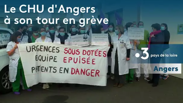 grève CHU Angers
