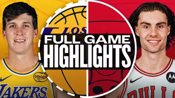 LAKERS at BULLS | FULL GAME HIGHLIGHTS | March 27, 2025