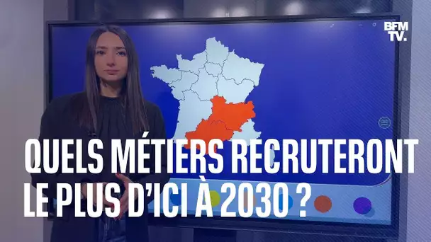 Quels sont les métiers qui recruteront le plus d’ici à 2030?