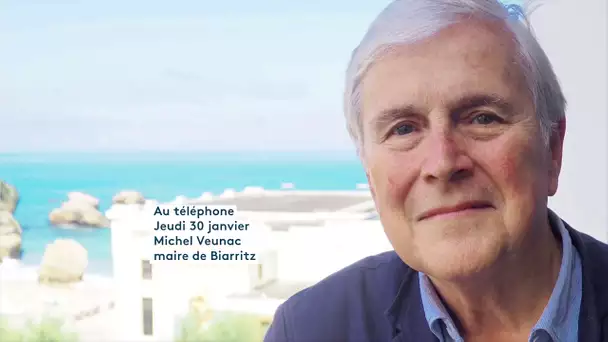 Réaction de Michel Veunac à la décision d'Emmanuel Macron #municipales 2020 Biarritz