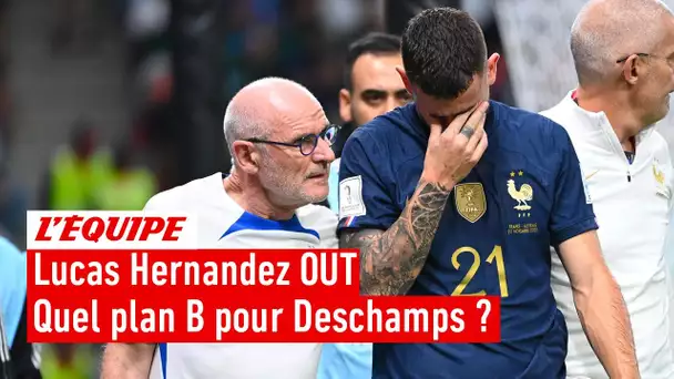 Lucas Hernandez forfait pour le reste de la Coupe du monde : Quelles solutions pour Deschamps ?