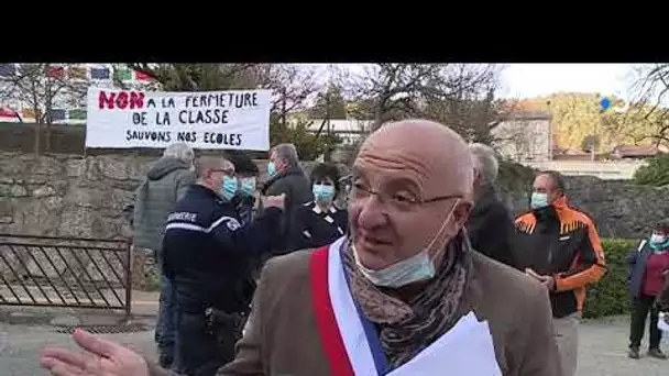 Fermeture de classe à Génolhac dans le Gard : la colère des parents et des élus