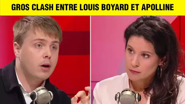 AMBIANCE TENDUE ENTRE LOUIS BOYARD ET APOLLINE DE BFM