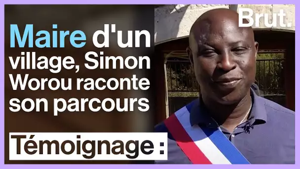 Maire d'un village de l'Aveyron, Simon Worou raconte son parcours