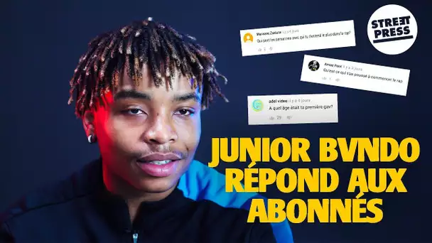 Interview G.A.V | Junior Bvndo répond aux abonnés