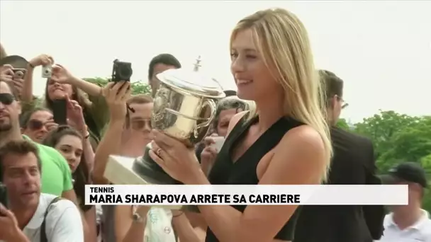 Maria Sharapova arrête sa carrière