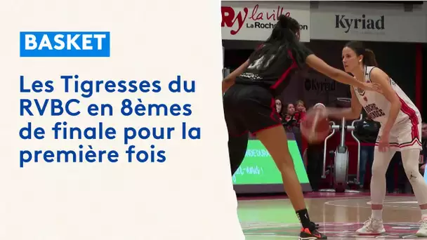 Eurocup Basketball Féminin : La Roche sur Yon en 8ème de finale