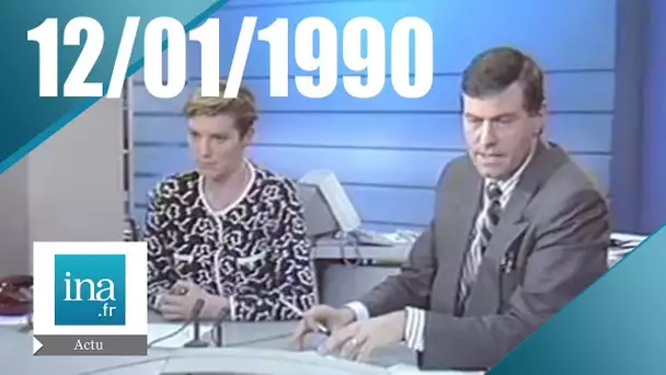 19/20 : émission du 12 janvier 1990 | Etat d'urgence en Albanie | Archive INA