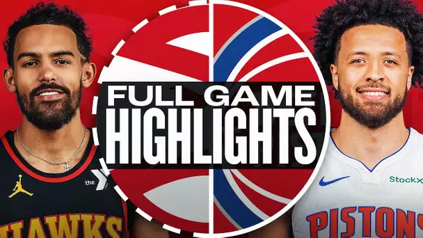 HAWKS at PISTONS | FULL GAME HIGHLIGHTS | February 3, 2025