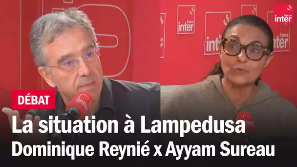 Ayyam Sureau x Dominique Reynié : la situation à Lampedusa