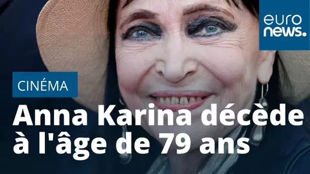 L'actrice Anna Karina est morte à l'âge de 79 ans d'un cancer