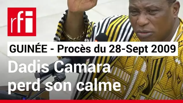 Procès du 28-Septembre en Guinée : Moussa Dadis Camara perd son calme puis se mure dans le silence