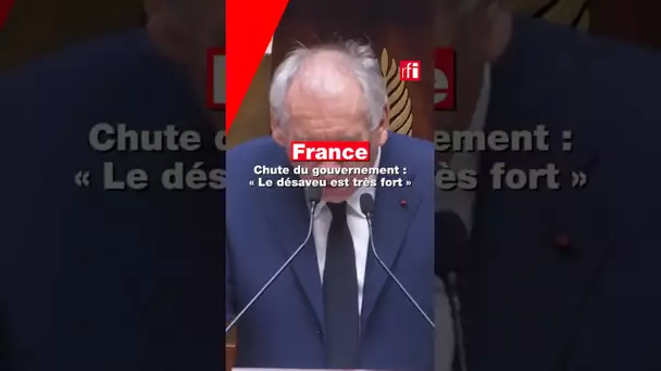 Chute de François Bayrou : « Le désaveu est très fort » • #rfi  #france #bayrou #macron #10september