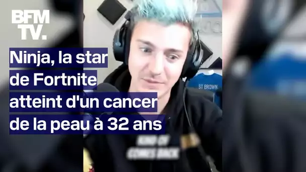 Ninja, la star de Fortnite, révèle être atteint d'un cancer de la peau à 32 ans