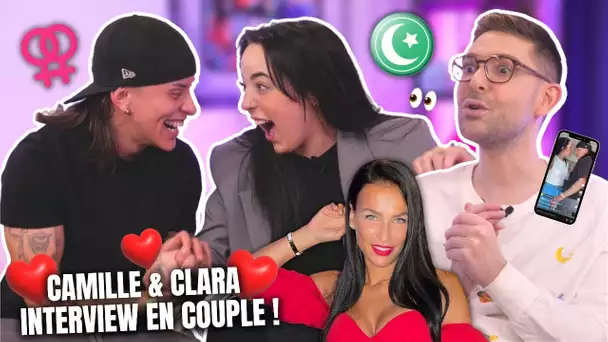 Camille & JustPyramid : Convertie à l’Islam & Lesbienne, confidences intimes, révélations en couple