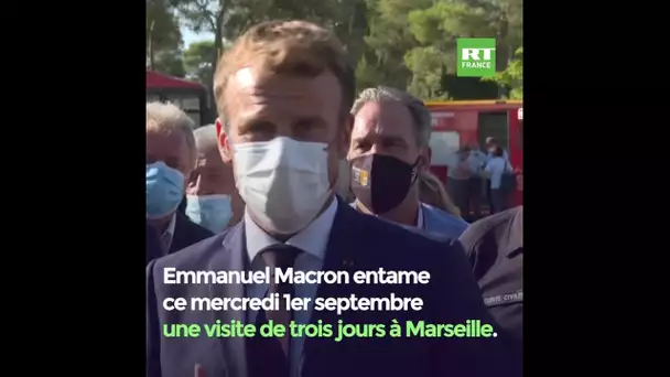 Marseille : Emmanuel Macron en visite, les doutes de la classe politique