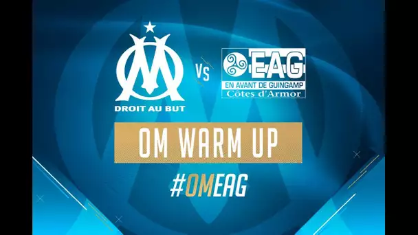 OM - Guingamp | L'échauffement des olympiens