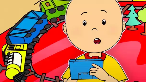 Caillou et l'accident de train | Caillou en Français