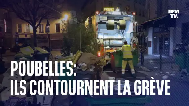 Poubelles: ils contournent la grève