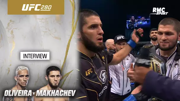 UFC 280 : Makhachev offre sa ceinture à Khabib