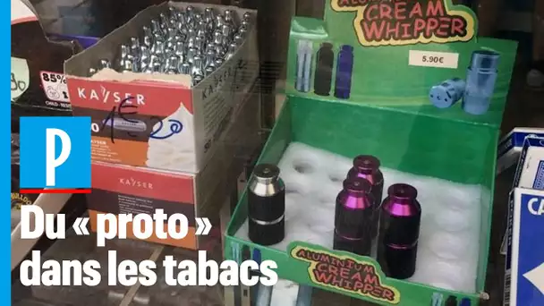 Ile-de-France : dans ces bureaux de tabac, le gaz hilarant s’achète comme un paquet de cigarettes