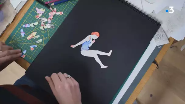 Coronavirus : confinée, l'artiste nancéienne Sophie Lécuyer publie une image par jour sur la toile
