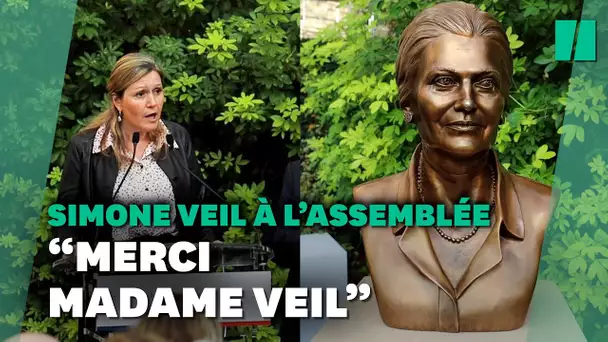À l’Assemblée nationale, un buste de Simone Veil inauguré dans les jardins